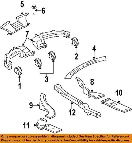 Chrysler oem xb161dvab instrument panel-air outlet