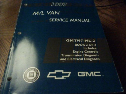 1997 gm m l van service manual gmt97-ml-2