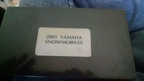 Yamaha vhs video 2001 snowmobile advertising