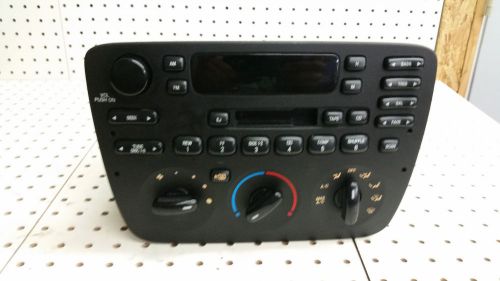 04 05 06 07 ford taurus mercury sable radio climate control 4f1t-18c858-bc