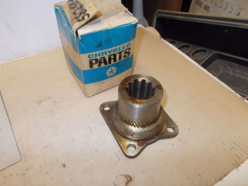 Mopar nos transfer case flange yoke 57 dodge trucks w100-w200, 58-60 w100-w300