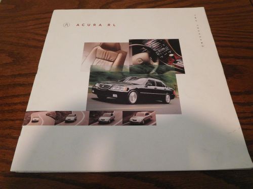 2000 acura rl sales brochure dealer catalog literature