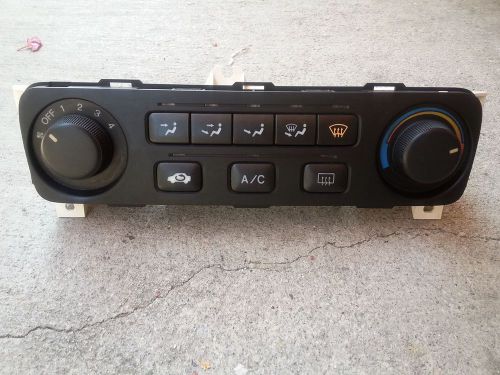 2001 - 2002 honda accord analog climate control heater ac 01 02