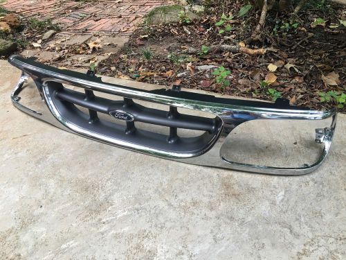 Ford explorer grill 95&#039;-01&#039; f87b-8200-pbw chrome oem