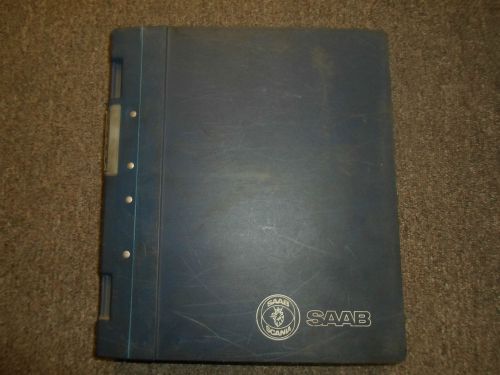 1994 95 1996 saab 900 body repairs interior equipment climate service manual oem