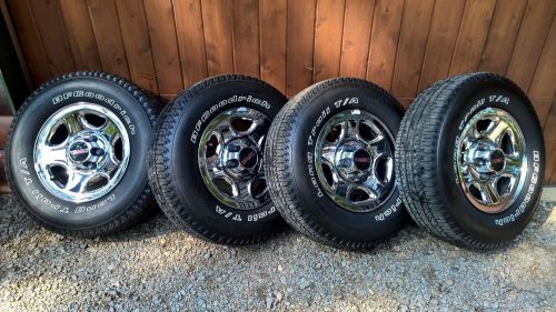 Gmc sierra 1500 oem wheels &amp; tires