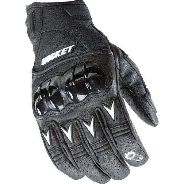 Black/white xxl joe rocket superstock leather glove