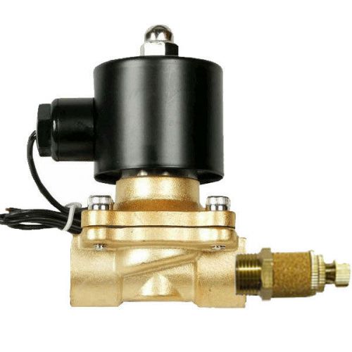 Air ride suspension valve 3/8&#034;npt brass electric solenoid with slow down dump