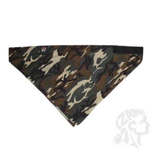 3-in-1 bandanna, cotton, woodland camo