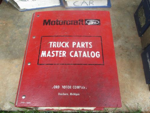 Oem ford truck 1973-1979 master parts book  f100-f700 econoline van