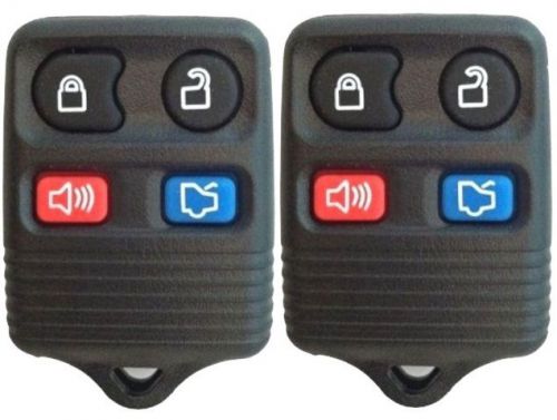 2003 2004 2005 lincoln aviator 4-button keyless remote (2-r12fx-dkr-pair)