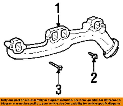 Dodge oem 6036607aa manifold-exhaust-manifold bolt