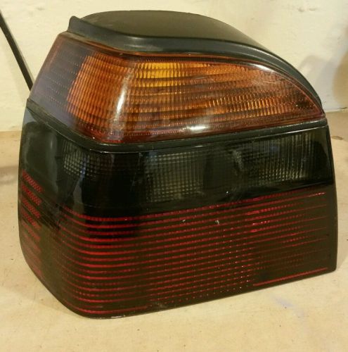 Mk3 vw golf smoked tail lights hella oem