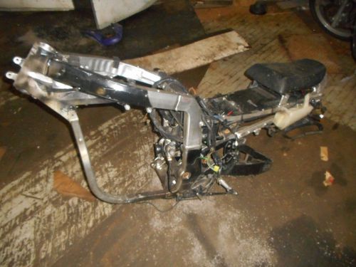 1995 suzuki gsxr750w frame harness shock subframe clean paper