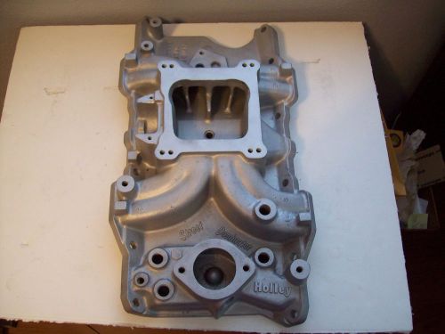 Vintage holley intake manifold, small block mopar, 318, 340, 360 dodge ply chry