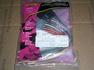 Nos **stereo harness** 1985 - 2004 chrysler/plymouth/dodge/jeep - eagle