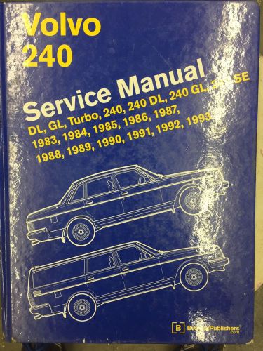 Volvo 240, 240dl, 1983-1993 service manual