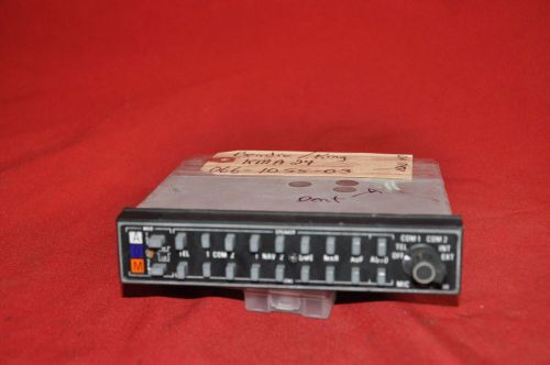 Bendix king kma24 audio panel p/n 066-1055-03 used as removed