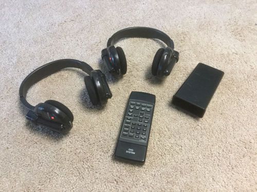 Honda odyssey wireless headphones and remote