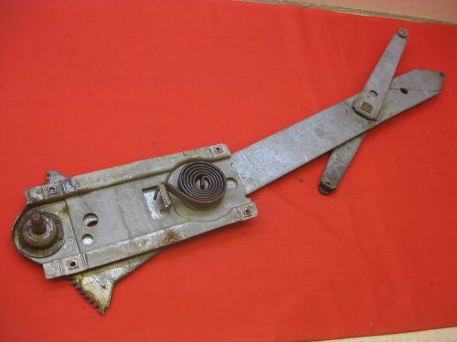 1965-1966 chevy impala convertible manual left door window regulator  0420