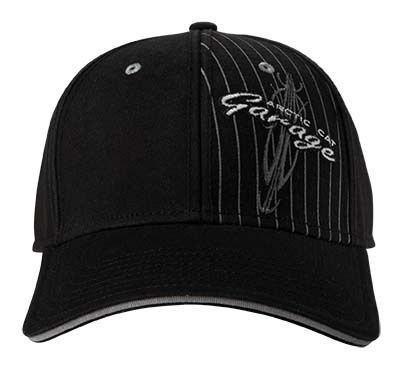 Arctic cat men&#039;s garage split hat / cap - black 5249-623