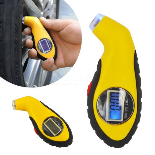 New digital lcd car tire tyre air pressure gauge meter manometer barometers test