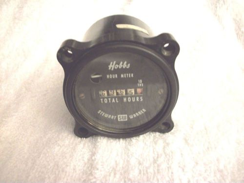 Vintage hobbs stewart warner aircraft hour meter