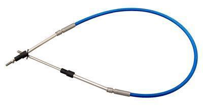 Csr throttle cable stainless solid wire push/pull blue polyethylene housing 36"