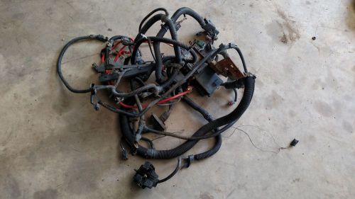 Jeep wrangler yj 92-95 4.0 inline 6 5 speed engine wiring harness nice shape oem