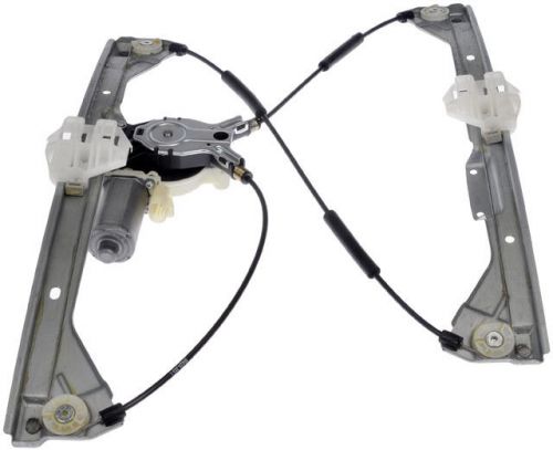 Front power window regulator drivers lh w/motor fits 05-09 buick lacrosse allure