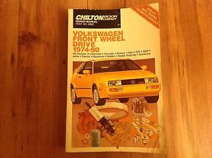 Chilton volkswagen front wheel drive service repair manual fox golf jetta rabbit