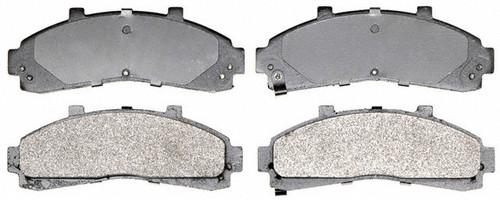 Raybestos sgd652m brake pad or shoe, front-service grade brake pad