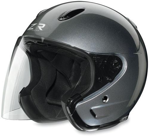 Z1r motorcycle ace dark silvr helmet size xx-small