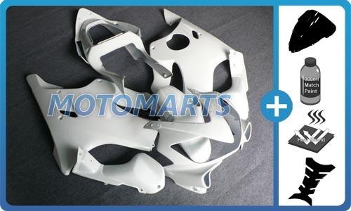 Bundle for honda cbr600 f4i 01 02 03 injection body kit fairing & windscreen wh