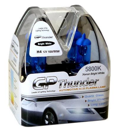 Gp thunder 5800k h4 9003 xenon light bulb 90 100w white&&&&&&&&&&&&&&&&&&&&&&&%+