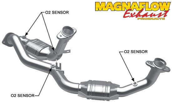 Magnaflow catalytic converter 23533 ford taurus