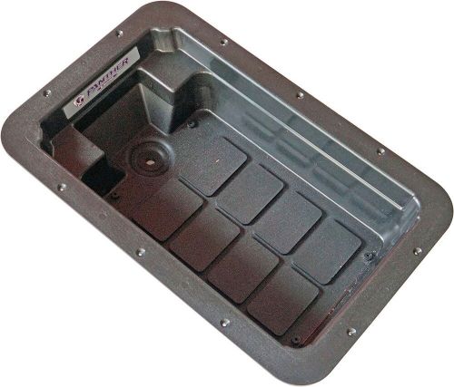 Panther recessed foot tray for trolling motor foot-control pedal - easy insta...