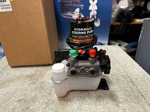 Yamaha outboard, steering pump assembly, fits: helm master, p#6es-7611a-02-00