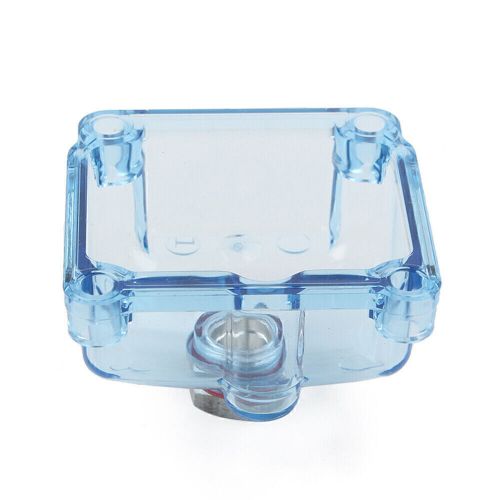 Motorcycle blue transparent carburetor float bowl chamber for phbg carb 50cc