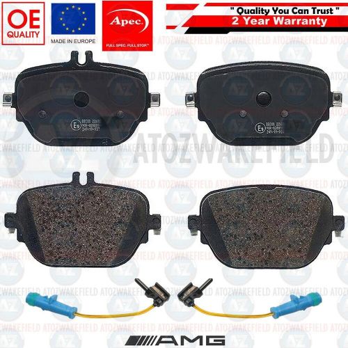 For mercedes amg glc63 e63 e53 glc63s e63s rear apec brake pads wire sensors