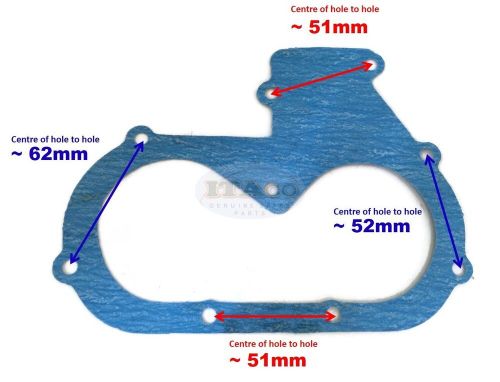 Boat 648-13645-00 t20-06000013 manifold gasket yamaha parsun outboard 25-30hp 2t