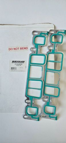 Mercury mercruiser new oem quicksilver 27-824326002 intake manifold gasket set