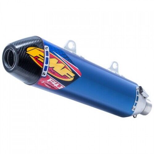 Fmf factory-4.1 rct anodized titanium silencer with carbon end cap 045561 for