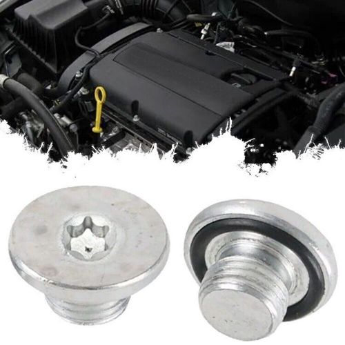 Enhanced engine protection with aluminium alloy oil drain plug for opel