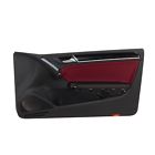 Front right door trim vw golf vi 6 convertible door trim faux leather red-