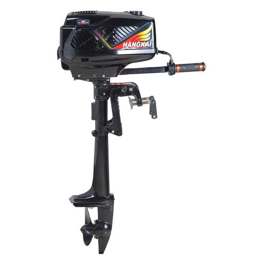 Hangkai 2 stroke outboard motor boat engine water cooling cdi system 3.6hp