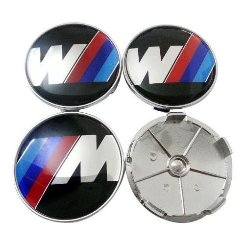 4pcs/set 68mm car rim wheel center hub caps badge wheel center caps for bmw