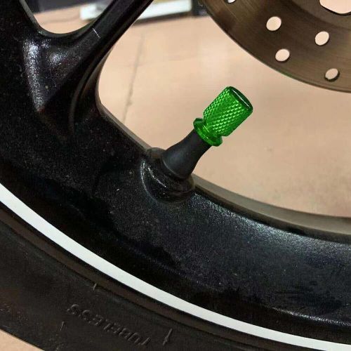 Tire valve stem cover cap plug for kawasaki ninja 250 300 400 650 2010-2019