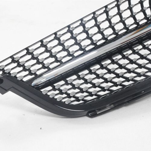 Car front grille assembly for mercedes-benz c63 w204 2008-2010 2011 black