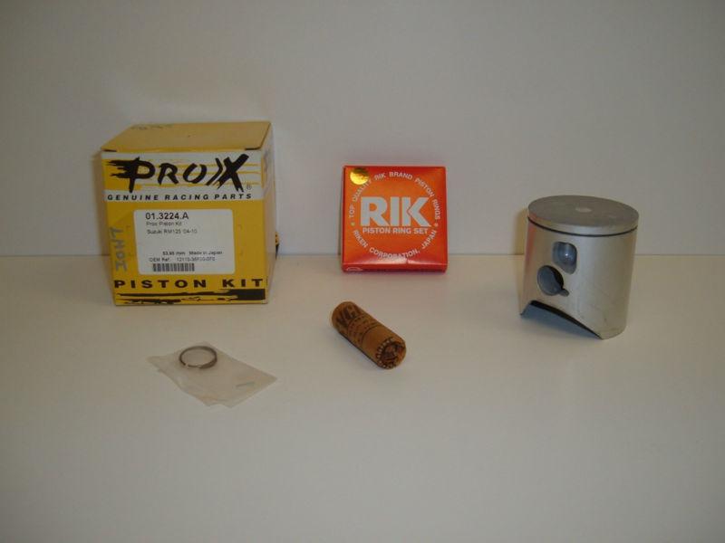 Prox piston kit for suzuki rm 125 (2004-2010) - part #01.3224.a